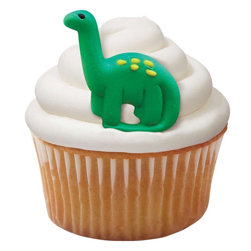 Wilton Dinosaur Icing Decorations (Set of 12) | Wilton Party Supplies