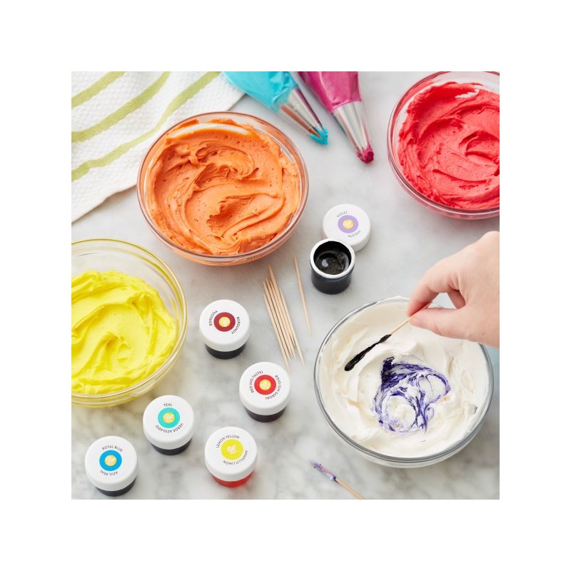Wilton Icing Colours Set (Pack of 12) | Icing Colours