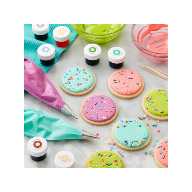 Wilton Icing Colours Set (Pack of 12) | Icing Colours