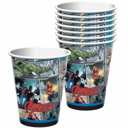 Marvel Avengers Paper Cups (Pack of 8) - Avengers Party Supplies