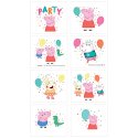 Peppa Pig Tattoos (Set of 8) | Peppa Pig Party Supplies