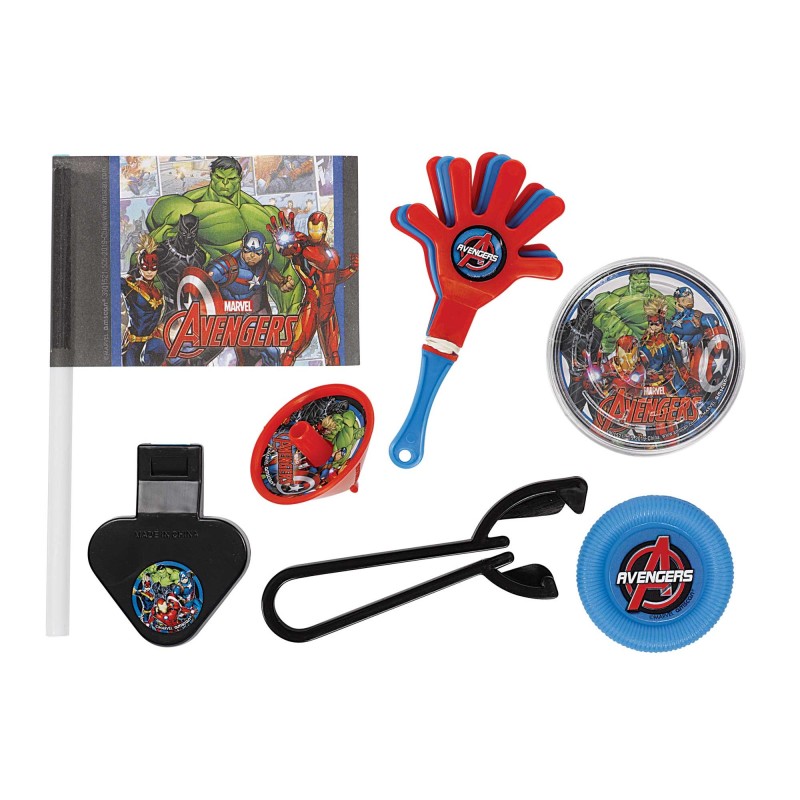 Marvel Avengers Favour Pack (48 Pieces) - Avengers Party Supplies