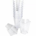 Clear Mini Plastic Star Dessert Cups (Pack of 12)