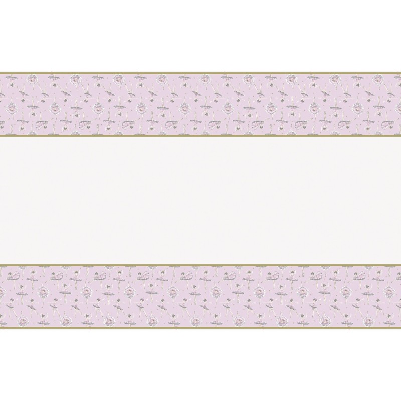 Ballerina Plastic Tablecover | Ballerina Party Supplies