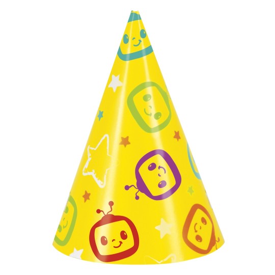 CoComelon Mini Party Hats | Cocomelon Party Supplies