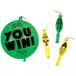 Level Up Punch Balloons (Pack of 4)