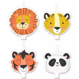 Get Wild Jungle Candles (Set of 4)