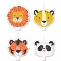 Get Wild Jungle Candles (Set of 4)