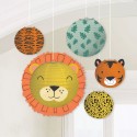 Get Wild Jungle Paper Lanterns (Set of 5)