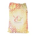 Large Eid Mubarak Geometric Canvas Gift Sack
