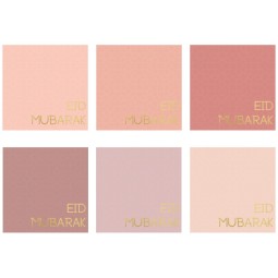 Eid Mubarak Gift Cards (Pack of 6)