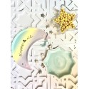 Pastel Eid Crescent Paper Plates (Pack of 8) | Ramandan & Eid Decorations