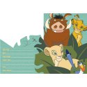 The Lion King Invitations (Pack of 8) | The Lion King Party Supplies