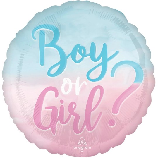 Gender Reveal Foil Balloon