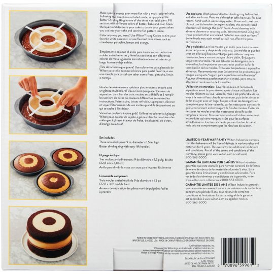 Wilton Checkerboard Cake Pan Set