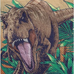 Jurassic World Large Napkins (Pack of 16)