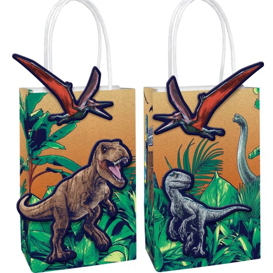 Jurassic World Paper Favour Bags Kit (Set of 8)