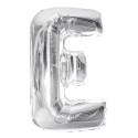 86cm Silver Letter E Balloon