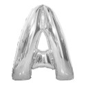Inflated 86cm Silver Letter Balloon (A) For Sydney Click & Collect Customers Only