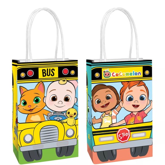 CoComelon Paper Gift Bags (Pack of 8)