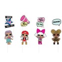 LOL Surprise Photo Booth Props (Pack of 8)