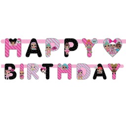 LOL Surprise Happy Birthday Banner