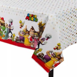 Super Mario Plastic Tablecover