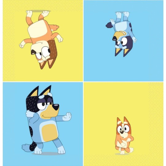 Bluey Small Paper Napkins (Pack of 16)