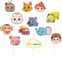 CoComelon Scene Setter with Photo Props | CoComelon Party Supplies