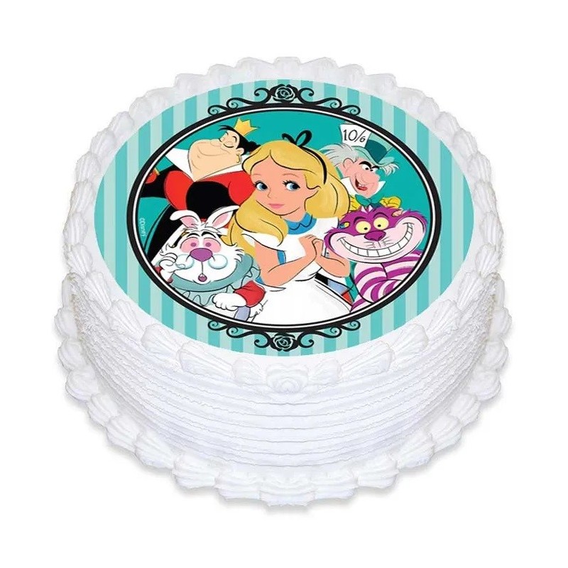 Alice in Wonderland Cake Topper