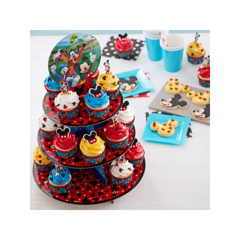 Mickey Mouse Icing Decorations (Pack of 12) | Mickey Mouse Party Supplies