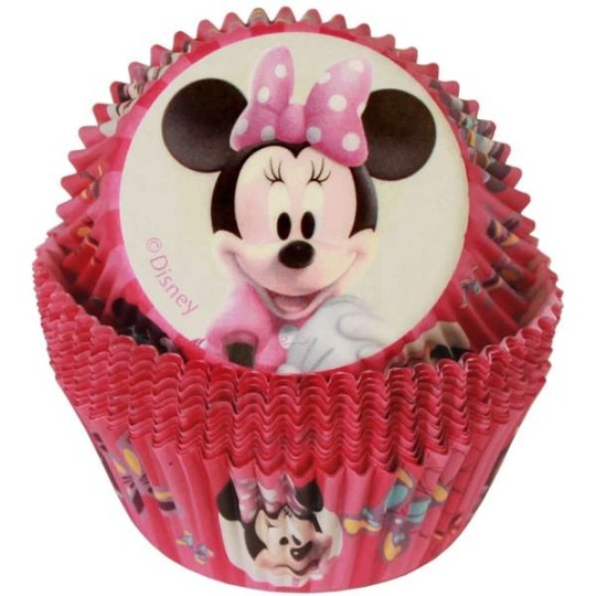 Minnie Mouse Baking Cups Patty Pans (50) | Discontinued