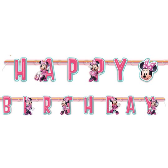 Minnie Mouse Birthday Banner
