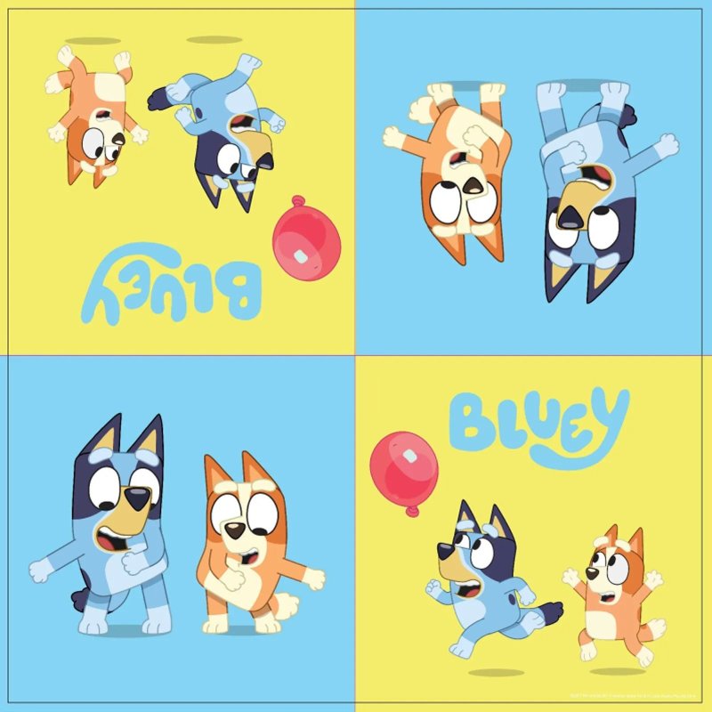 Bluey Large Paper Napkins (Pack of 16)