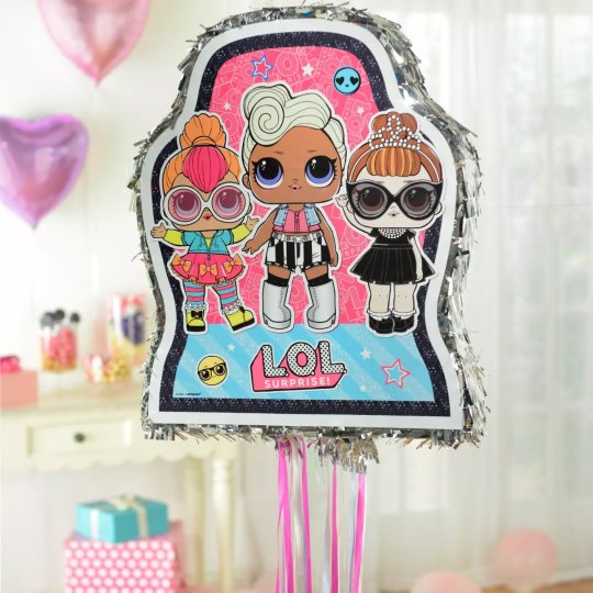 Pull String LOL Dolls Pinata