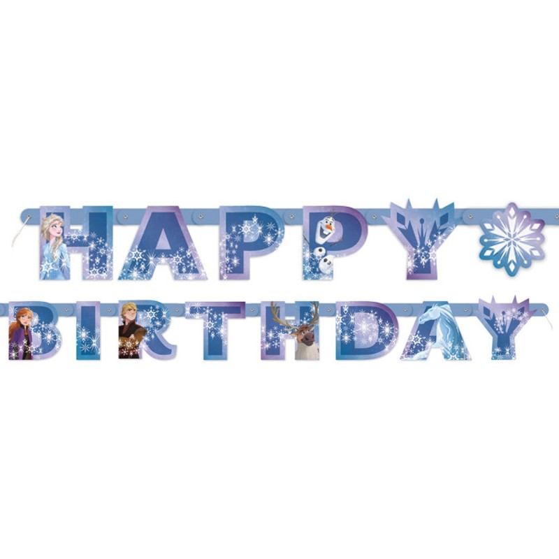 Frozen 2 Birthday Banner