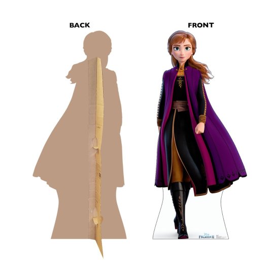 Lifesize Disney Frozen Anna Cardboard Cutout | Disney Frozen Party Supplies