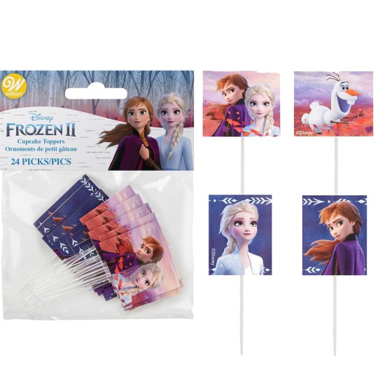 Frozen 2 Cupcake Picks (Pack of 24)