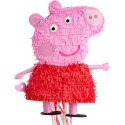 Pull String 3D Peppa Pig Pinata