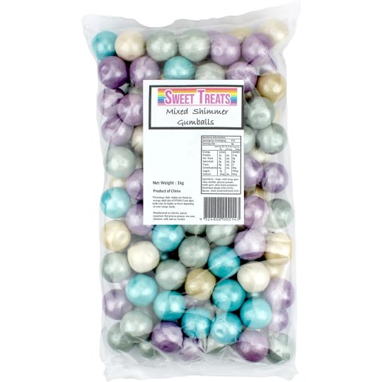 Mixed Shimmer Gumballs (1kg)