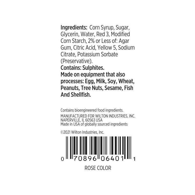 Wilton Rose Icing Colour 1oz