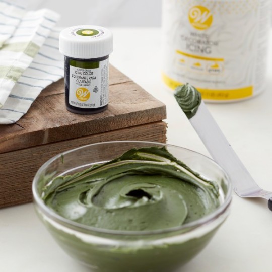 Wilton Juniper Green Icing Colour 1oz