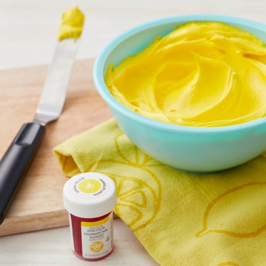 Wilton Lemon Yellow Icing Colour 1oz