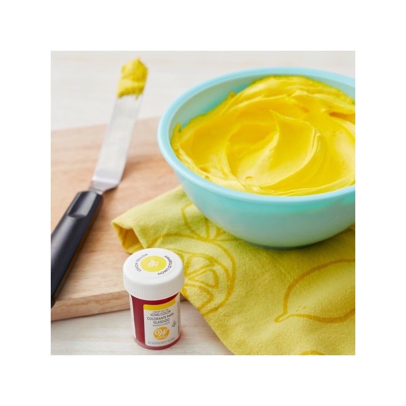 Wilton Lemon Yellow Icing Colour 1oz