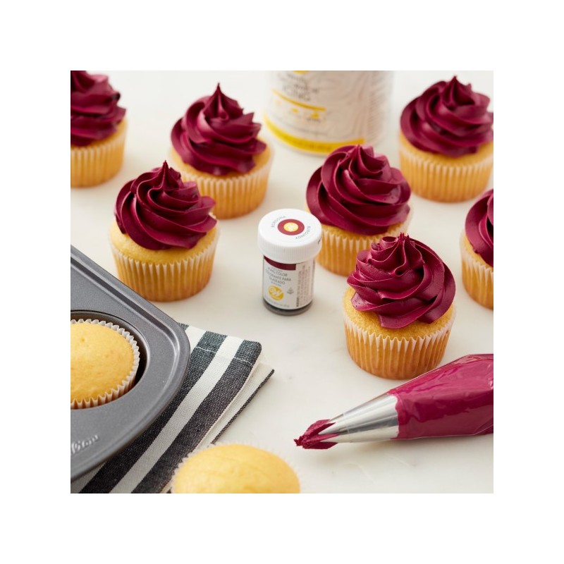 Wilton Burgundy Icing Colour 1oz