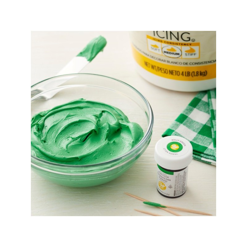 Wilton Kelly Green Icing Colour 1oz