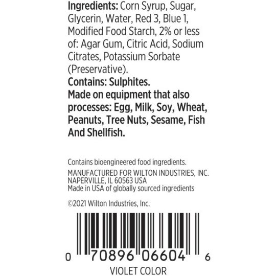 Wilton Violet Icing Colour 1oz