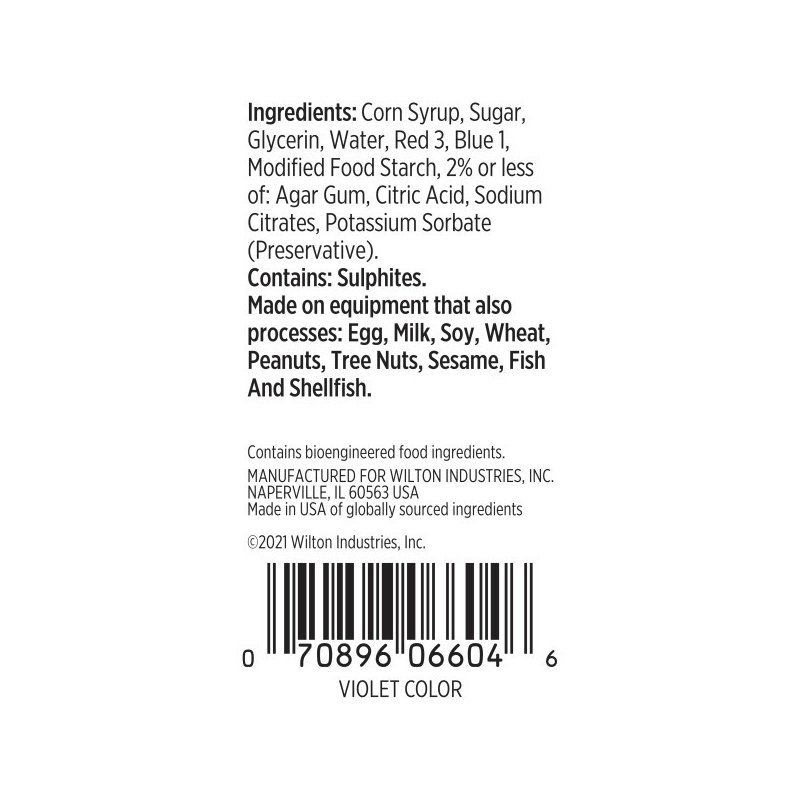 Wilton Violet Icing Colour 1oz