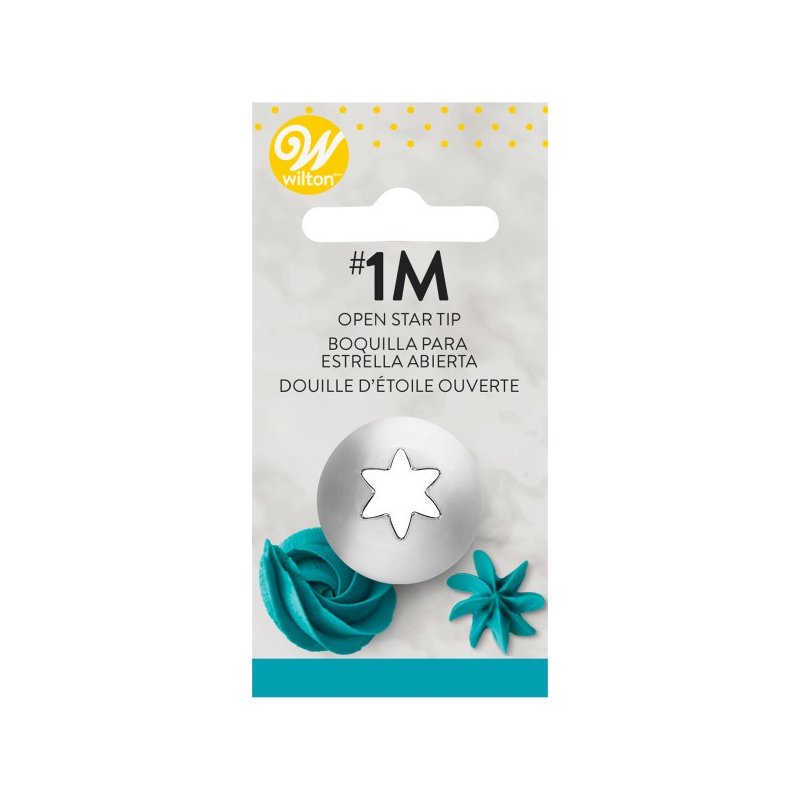 Wilton 1M Open Star Tip | Wilton Piping Tips