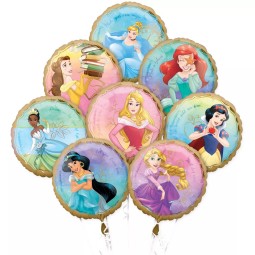 Disney Princess Balloon Bouquet (8 Piece)